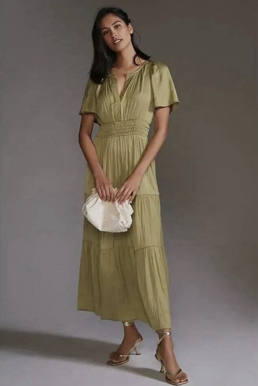 Anthropologie The Somerset Maxi Dress size M